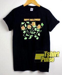 Halloween Pumkin Dancing t-shirt for men and women tshirt
