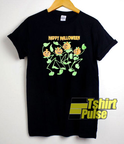 Halloween Pumkin Dancing t-shirt for men and women tshirt