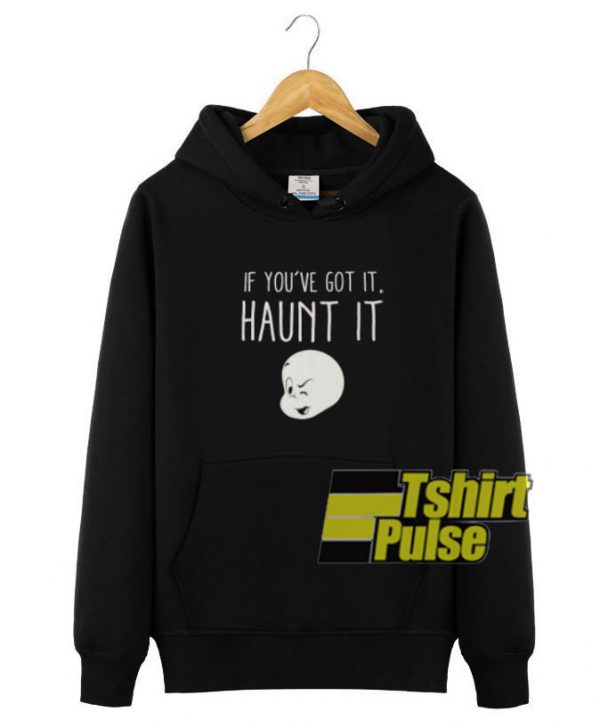 Haunt It Casper hooded sweatshirt clothing unisex hoodie