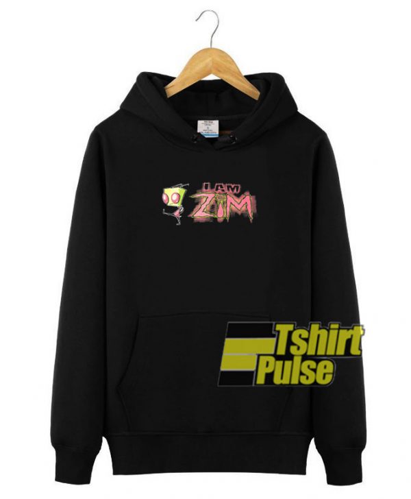 Iam Zim Cartoon hooded sweatshirt clothing unisex hoodie
