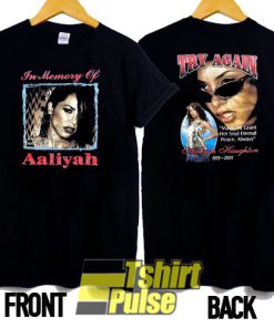 In Memory Of Aaliyah shirt