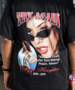 In Memory Of Aaliyah t-shirt for men and women tshirt
