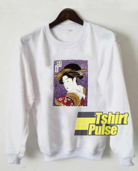 Japanese Geisha Art sweatshirt