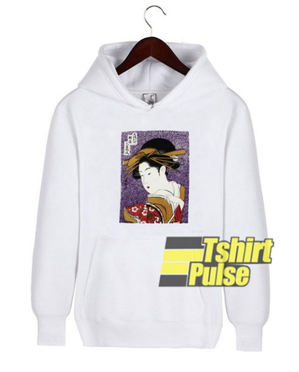 Japanese Geisha Art hooded sweatshirt clothing unisex hoodie