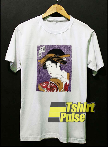 Japanese Geisha Art t-shirt for men and women tshirt