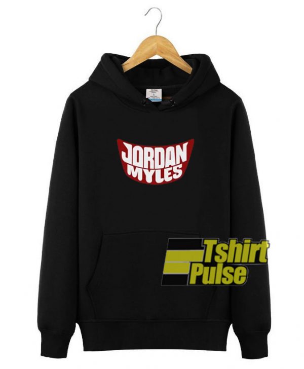 Jordan Myles Logo hooded sweatshirt clothing unisex hoodie