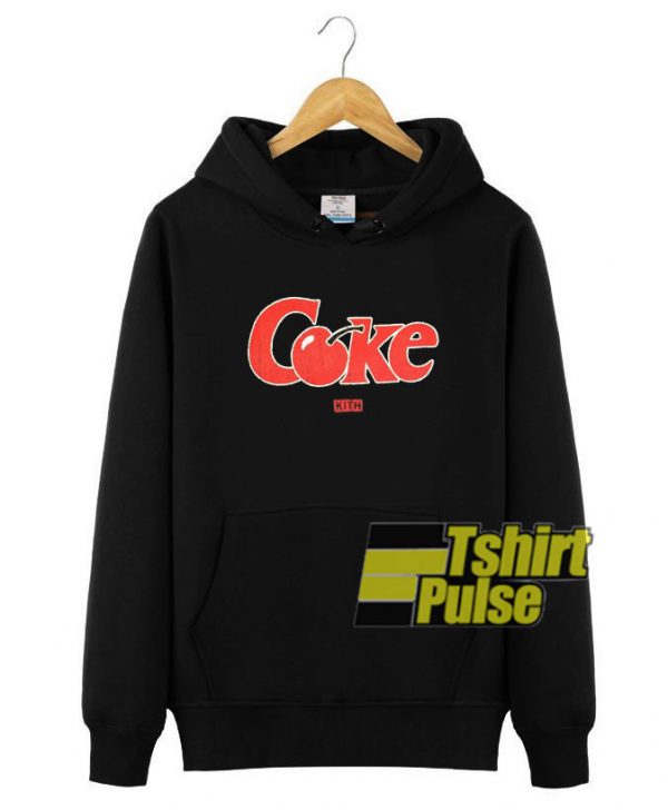 Kith x Coke Cherry hooded sweatshirt clothing unisex hoodie