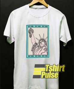 Liberty Statue New York Art t-shirt for men and women tshirt