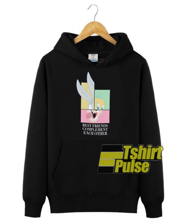 Looney Tunes Best Friends hooded sweatshirt clothing unisex hoodie