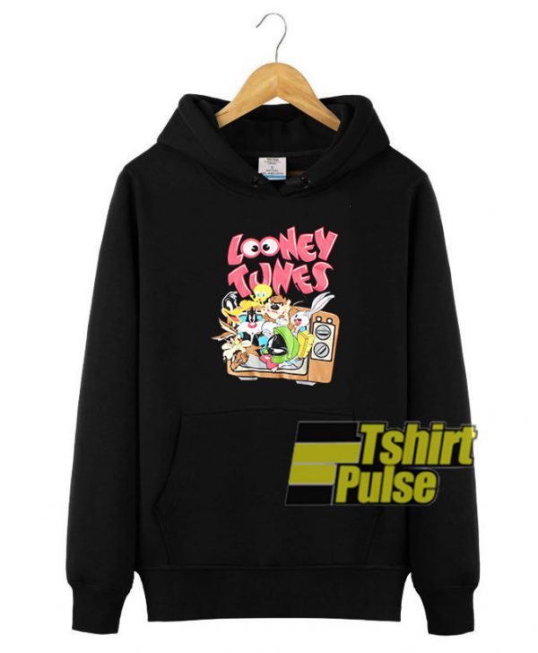 Looney Tunes Graphic Print hooded sweatshirt clothing unisex hoodie