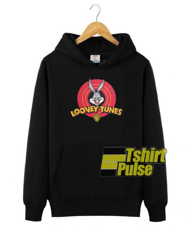 Looney Tunes Logo Bugs Bunny hooded sweatshirt clothing unisex hoodie