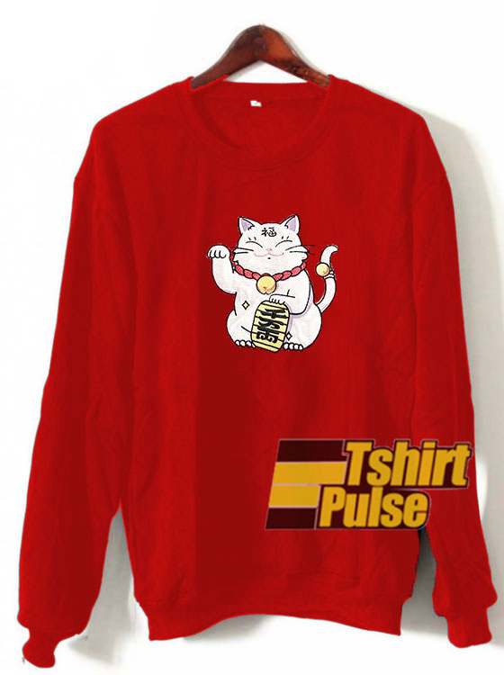 Lucky Cat sweatshirt