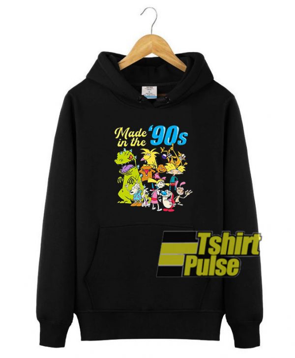Made In The 90's Graphic hooded sweatshirt clothing unisex hoodie