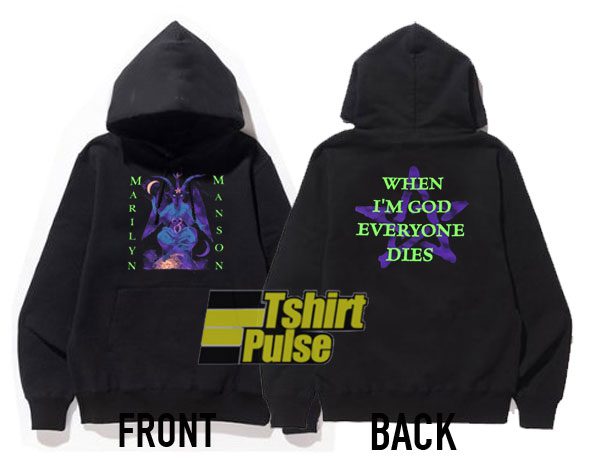 Marilyn Manson No Forgiveness hooded sweatshirt clothing unisex hoodie