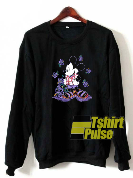 Mickey Mouse Flowers sweatshirt