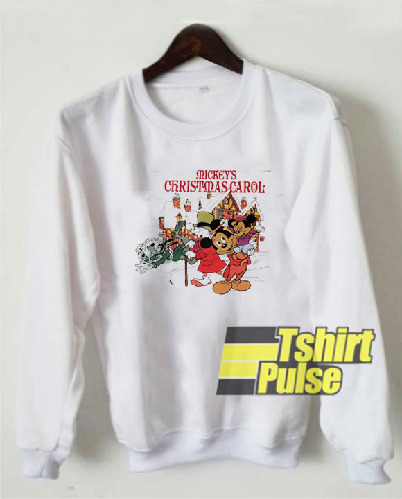 Mickey's Christmas Carol sweatshirt