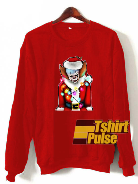 Pennywise Santa Claus sweatshirt