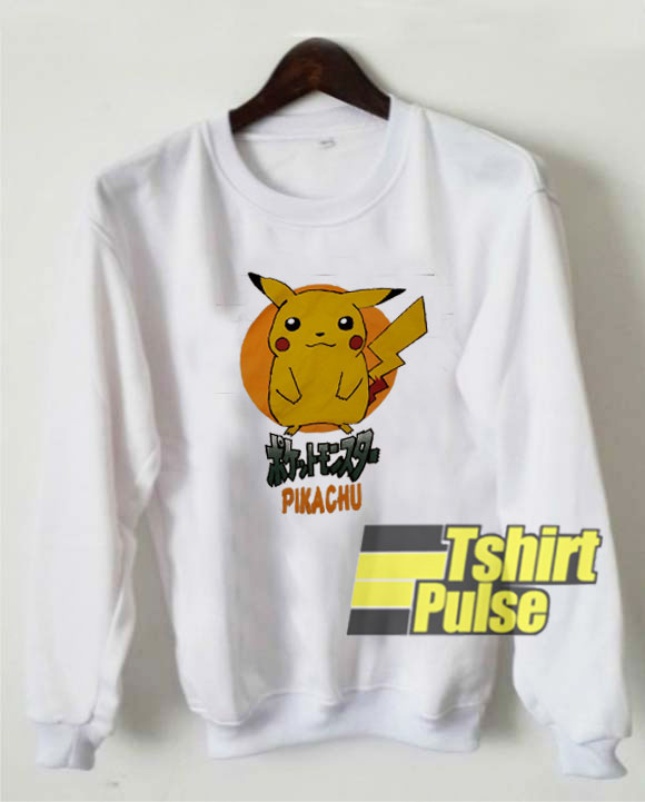 Pikachu Art Japan sweatshirt