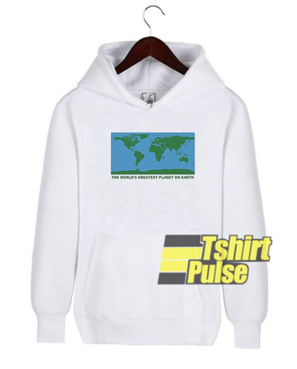 Planet On Earth hooded sweatshirt clothing unisex hoodie