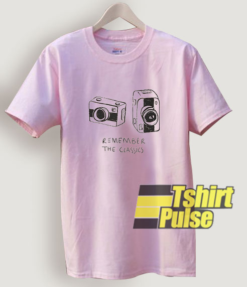Remember The Classic Camera t-shirt for men and women tshirt