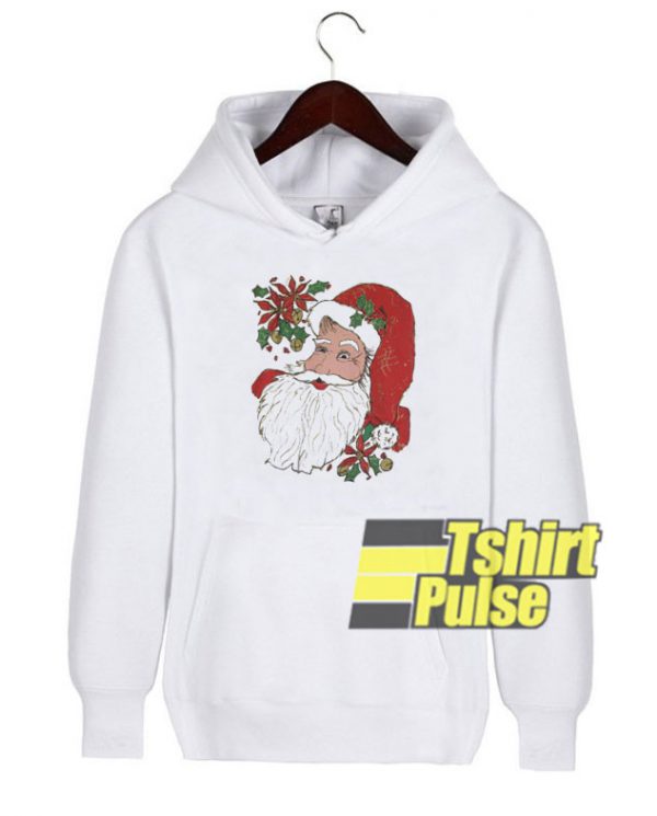 Santa Claus Vintage Christmas hooded sweatshirt clothing unisex hoodie