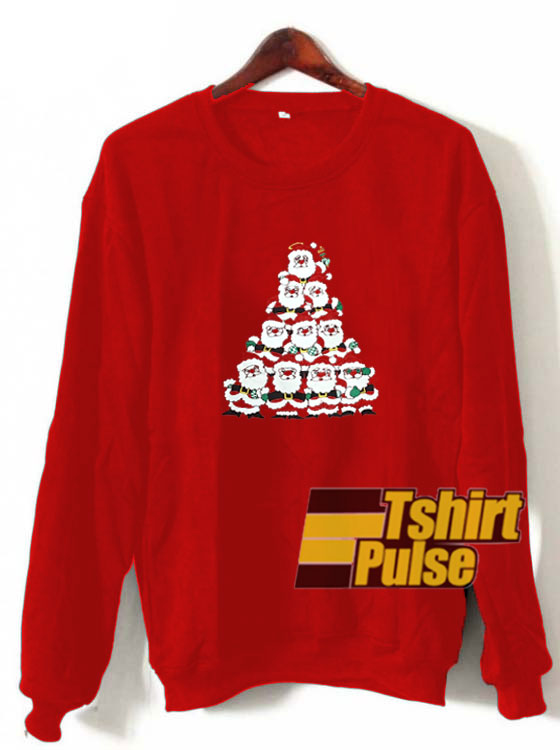 Santa Tree Christmas sweatshirt