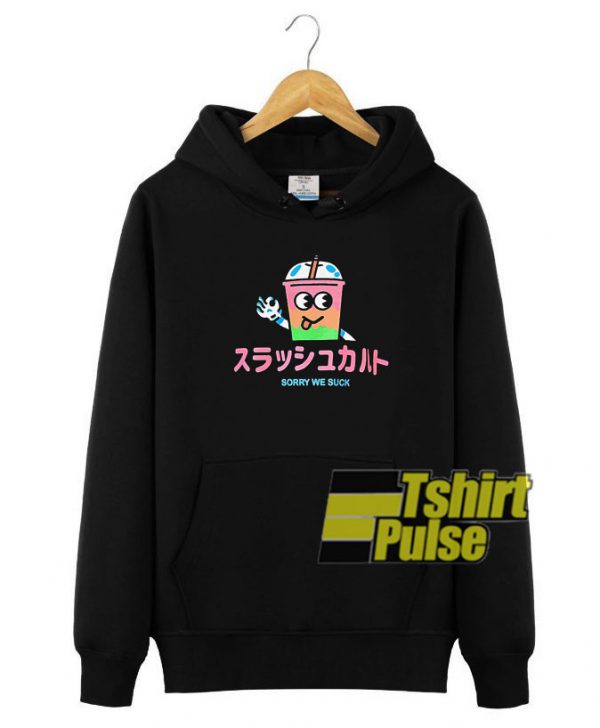 Slushcult Anime hooded sweatshirt clothing unisex hoodie