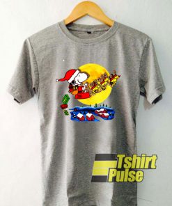 Snoopy Santa Claus Christmas t-shirt for men and women tshirt