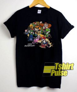 Super Mario Kart Cast 1992 t-shirt for men and women tshirt