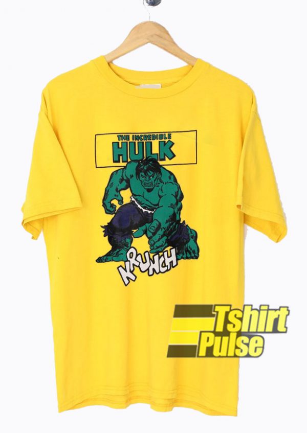 The Incredible Hulk Krunch t-shirt for men and women tshirt