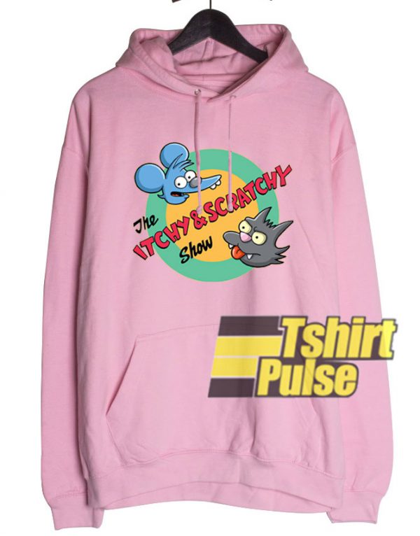 The Itchy & Scratchy Show hooded sweatshirt clothing unisex hoodie