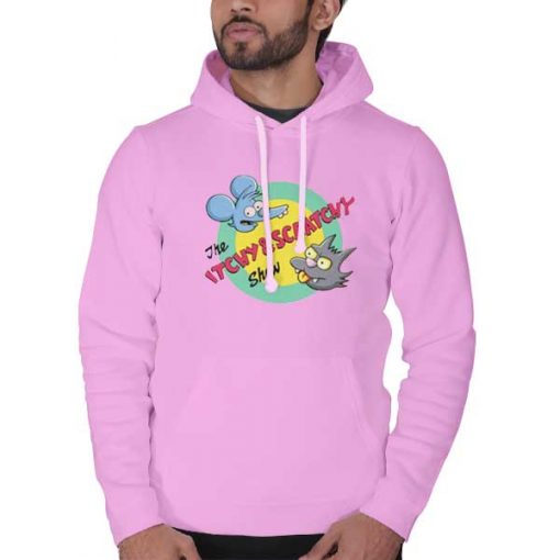 The Itchy & Scratchy Show hooded sweatshirt