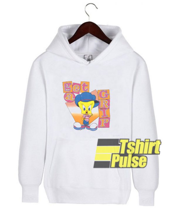 Tweety Get a Grip hooded sweatshirt clothing unisex hoodie