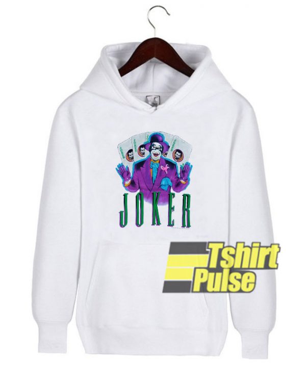 Vintage Joker Card hooded sweatshirt clothing unisex hoodie