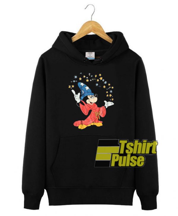 Vintage Mickey Fantasia hooded sweatshirt clothing unisex hoodie