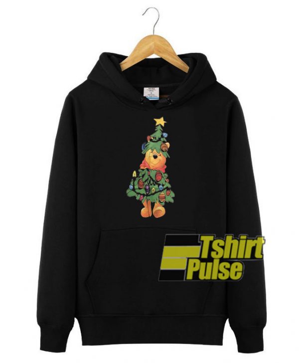 Winnie the Pooh Christmas hooded sweatshirt clothing unisex hoodie