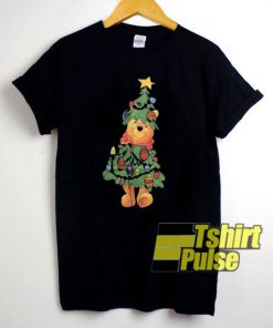 Winnie the Pooh Christmas t-shirt for men and women tshirt