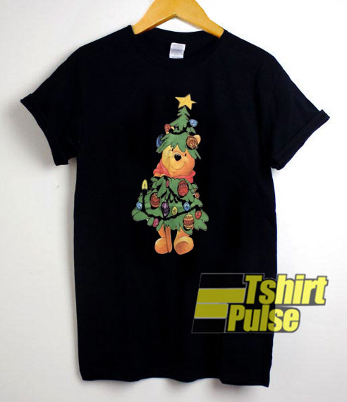 Winnie the Pooh Christmas t-shirt for men and women tshirt