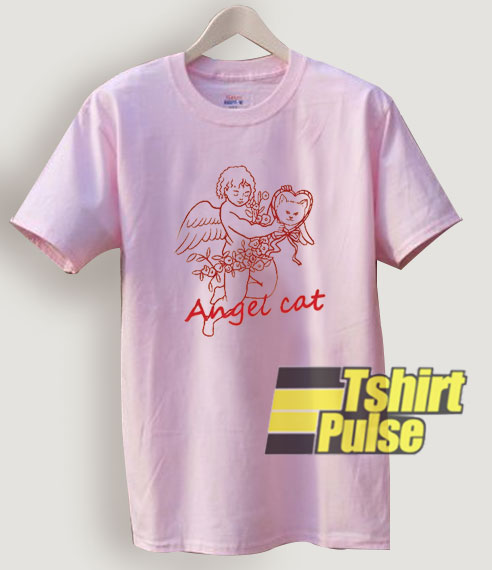 Angel Cat Art t-shirt for men and women tshirt