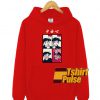Anime Girl Red Lipstick hooded sweatshirt clothing unisex hoodie