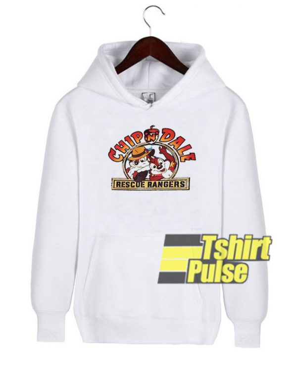 Chip n Dale Cartoon hooded sweatshirt clothing unisex hoodie