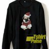 Christmas Pug Graphic sweatshirt