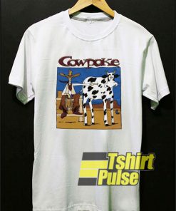 Cow Poke Cartoon t-shirt for men and women tshirt