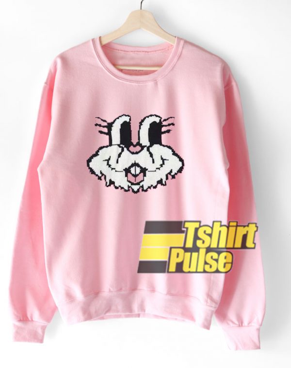 Cute Bunny Face sweatshirt