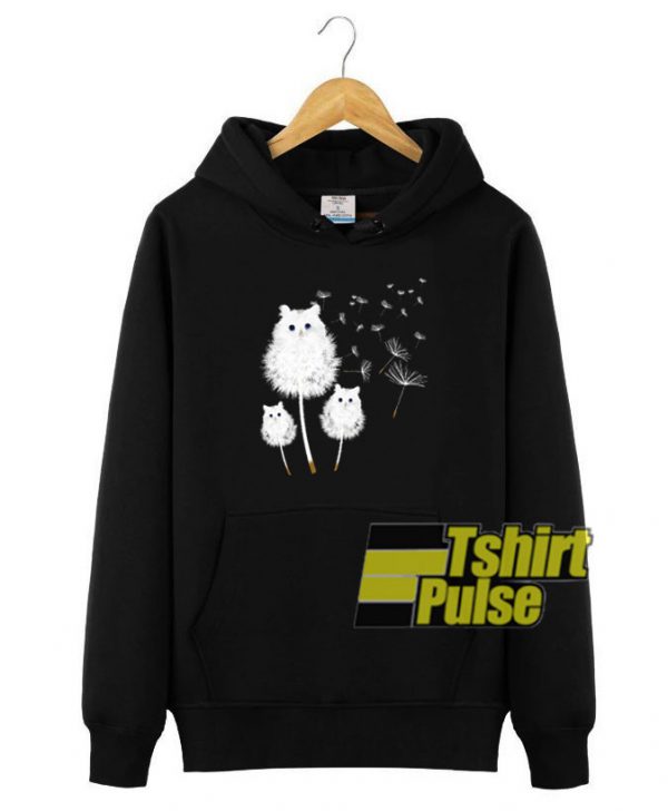 Dandelion Cat hooded sweatshirt clothing unisex hoodie