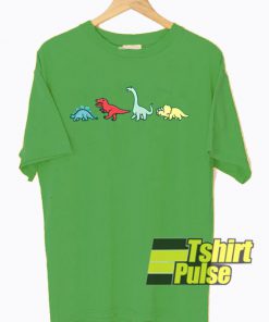 Dinosaur Family t-shirt for men and women tshirt