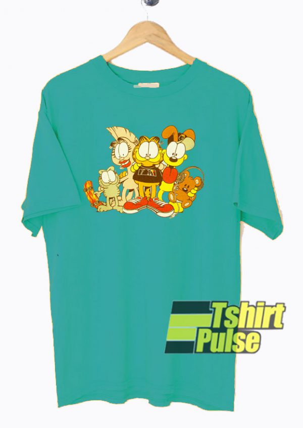 Garfield And Friends t-shirt for men and women tshirt