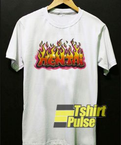 Hentai Shirt Flames T shirt