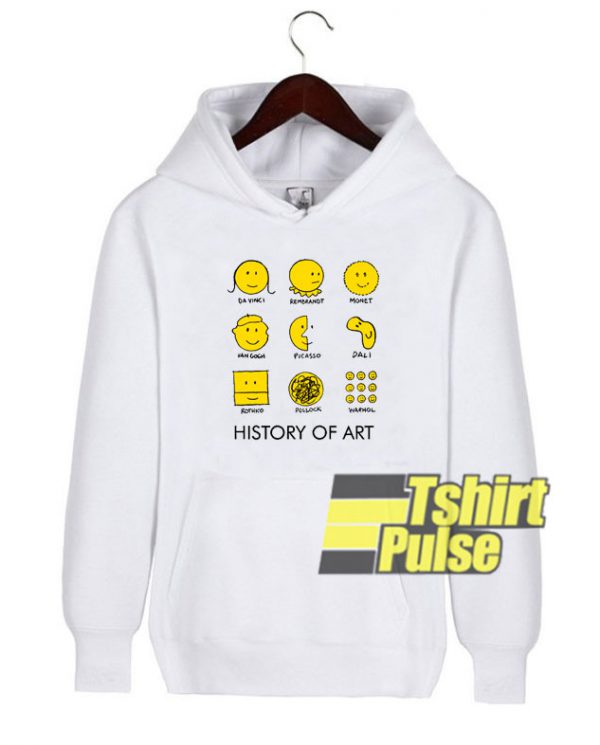 History Of Art hooded sweatshirt clothing unisex hoodie