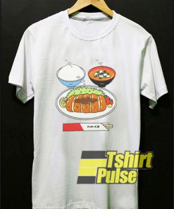 Japanese Tonkatsu Teishoku t-shirt for men and women tshirt